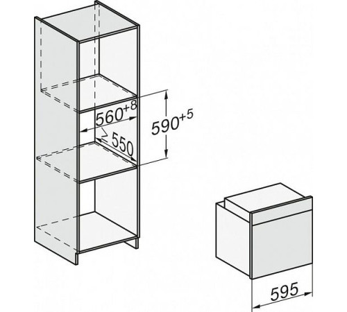 Духовой шкаф MIELE H7364BP EDST/CLST