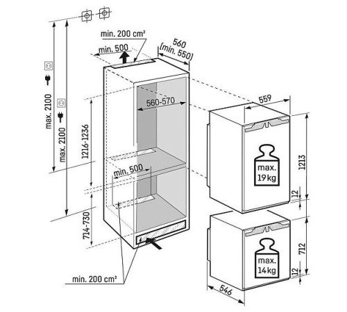 Холодильник LIEBHERR IXRF 5625