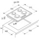Газовая панель CANDY CVG 64 STGB