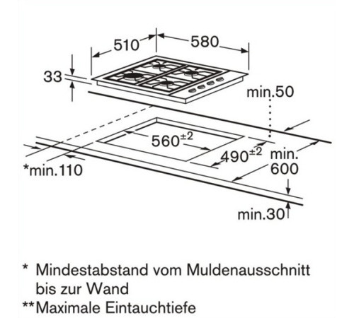 Поверхность BOSCH ngu 4151 de