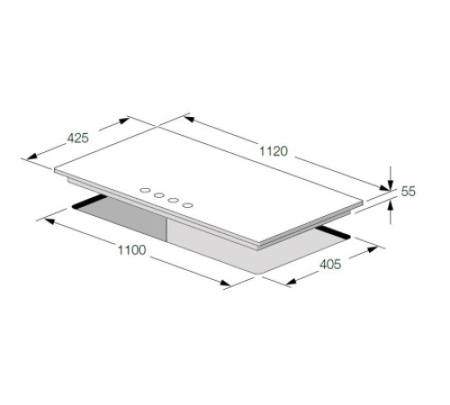 Варочная панель FULGOR FSH 1124 G 2DWK XX