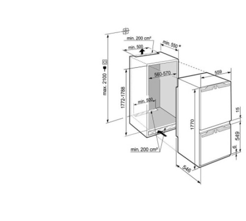 Холодильник LIEBHERR ICNd 5153