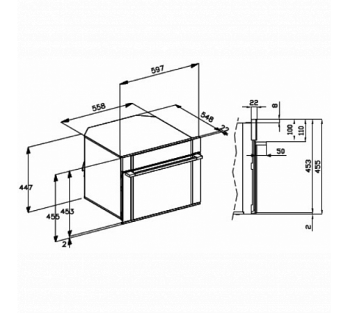 Электрический духовой шкаф FOSTER 7136 020 серия s4000