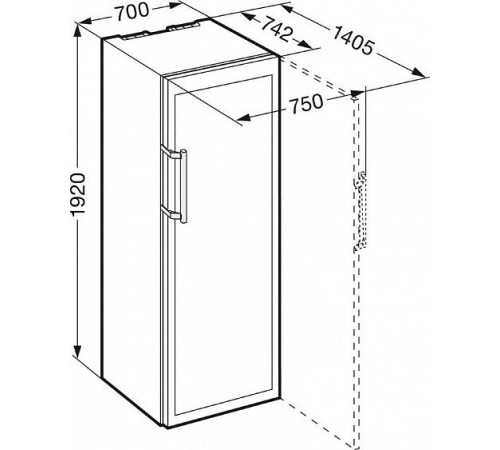 Винный шкаф LIEBHERR WTes 5972