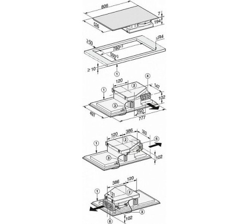 Варочная панель MIELE KMDA7633 FR
