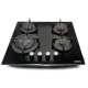 Варочная поверхность GINZZU HCG-444 черный