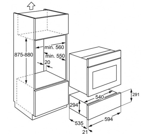 Ящик для вакуумирования ELECTROLUX evd 29900 ax