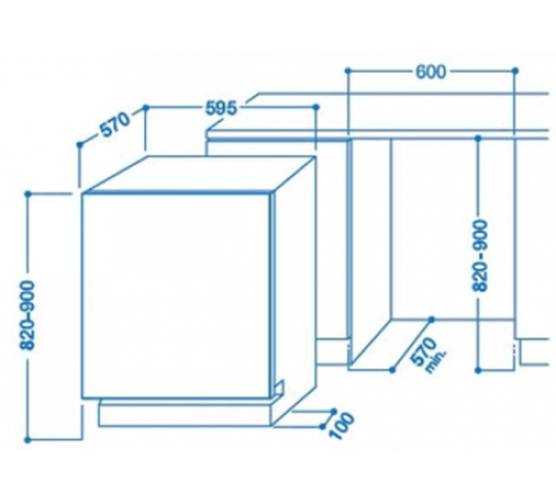 Посудомоечная машина INDESIT dif 14 b1  eu