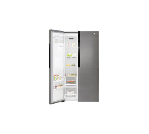 Холодильник LG GS-B360BASZ нержавеющая сталь