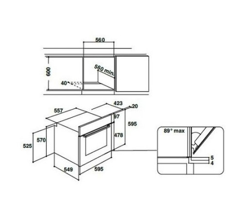 Духовой шкаф INDESIT IFW 6220 IX