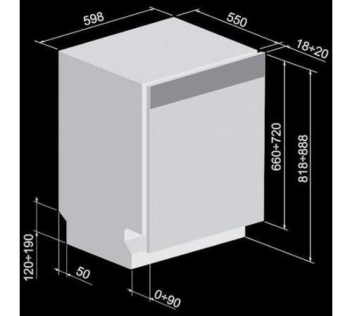 Посудомоечная машина BELTRATTO li 6000