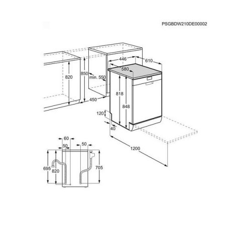Посудомоечная машина ELECTROLUX ESS 42220 SW