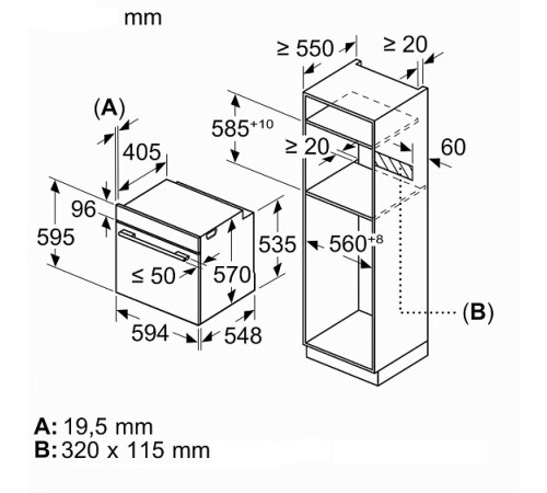 Духовой шкаф BOSCH HBA3340B0