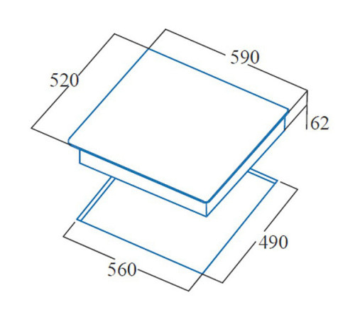 Варочная поверхность CATA IBG 6303