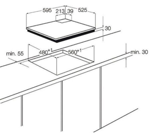 Поверхность AEG hg 654320 um