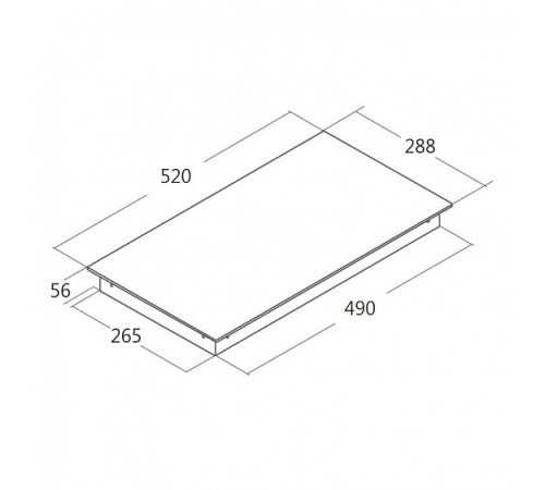 Варочная поверхность AKPO PIA 3092018K BL