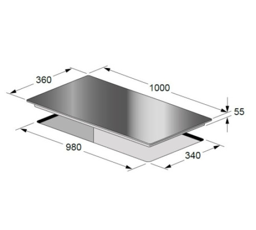 Варочная панель FULGOR CH 1004 ID TS WH