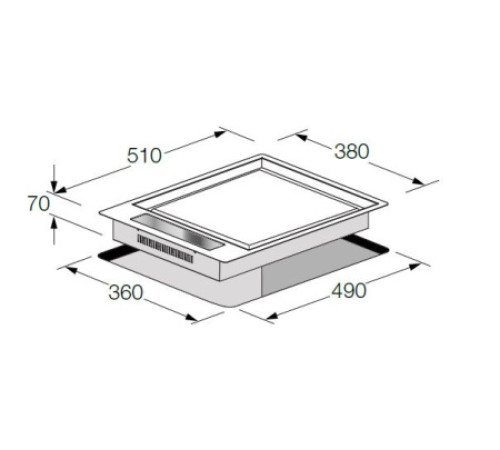 Варочная панель FULGOR CPH 402 ID TY TC X