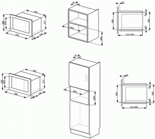 Микроволновая печь SMEG FMI017X