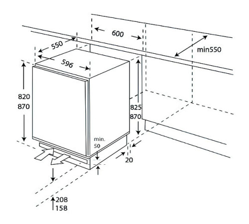 Морозильная камера NORDFROST NFB 150 W