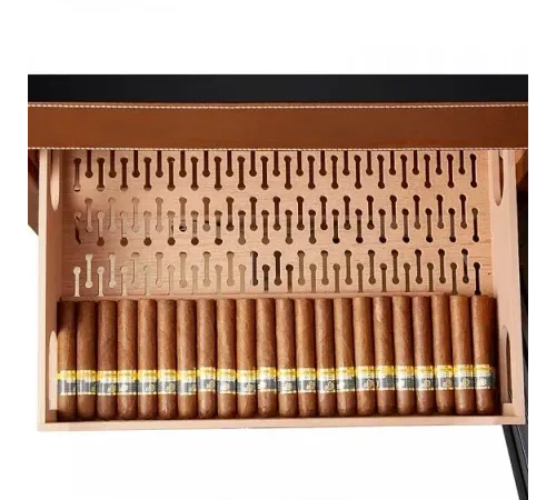 Сигарный шкаф AFIDANO L6 (Коньячная кожа)