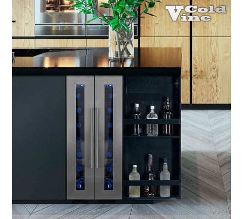 Винный шкаф COLDVINE C7-KST1
