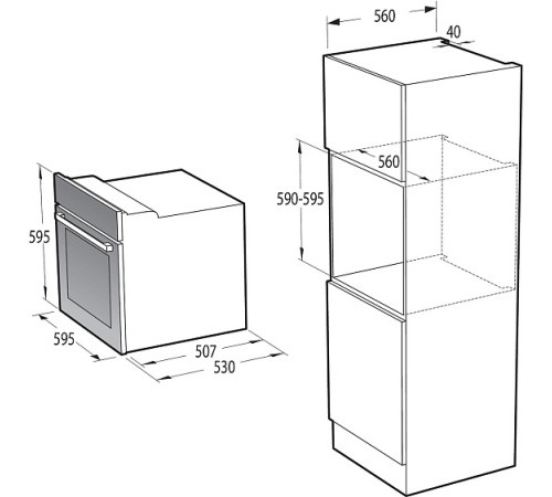 Духовой шкаф GORENJE BO6737E02AXK