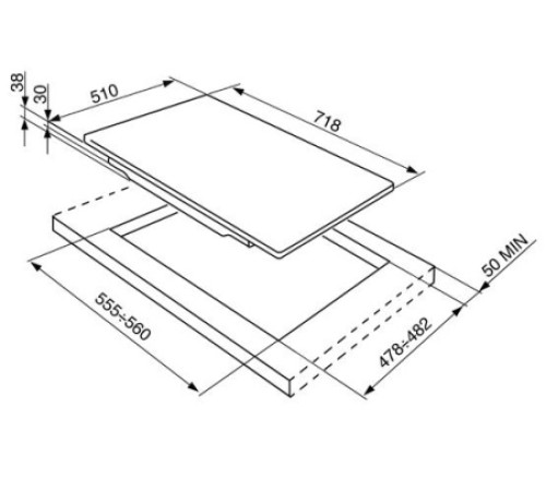 Поверхность SMEG p75