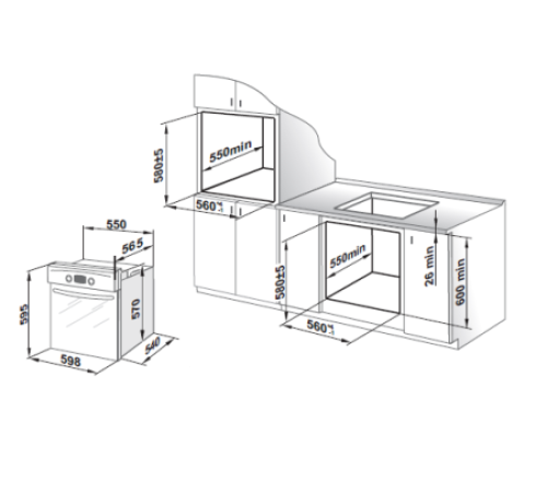 Электрический духовой шкаф GEFEST ЭДВ ДА 602-01 H1