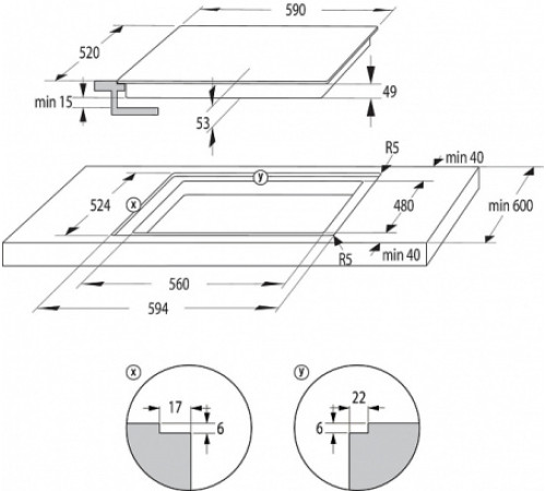 Варочная поверхность GORENJE GI6442BSCE