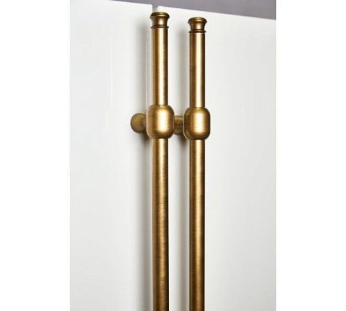 Холодильник IO MABE ORE30VGHCBI бежевый, ручки золото/бронза