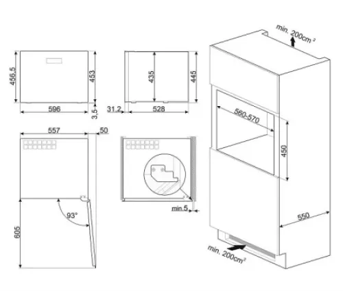 Винный шкаф SMEG CVI620NRE