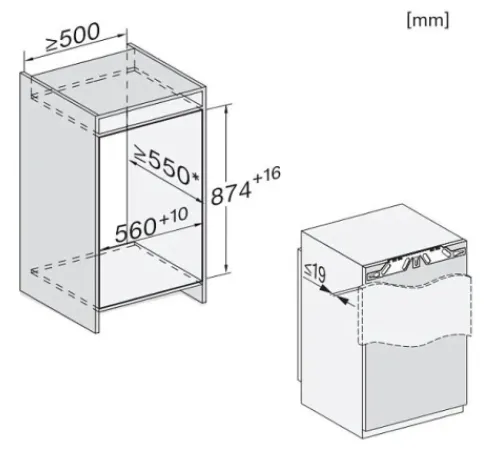 Морозильная камера MIELE FNS 7140 C
