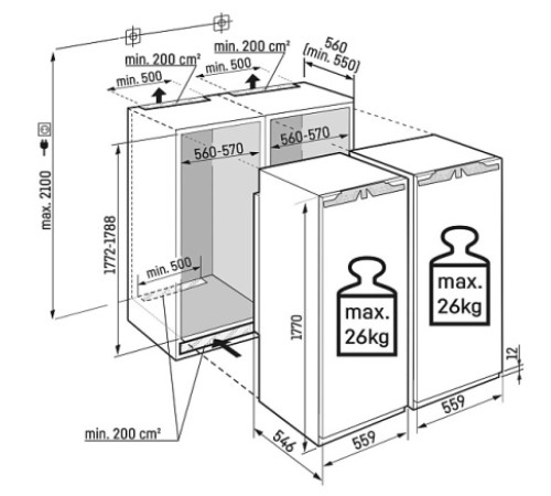 Холодильник LIEBHERR IXRF 5125