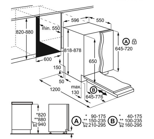 Посудомоечная машина ELECTROLUX EEQ47200L