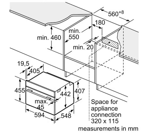Духовой шкаф BOSCH CMG7241B1