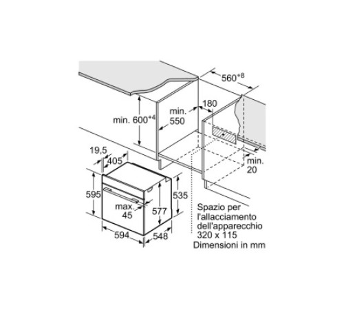 Электрический духовой шкаф BOSCH HSG 636 ES1