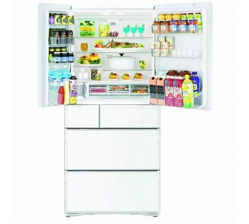 Холодильник  HITACHI R-G630GU XW (Crystal White)