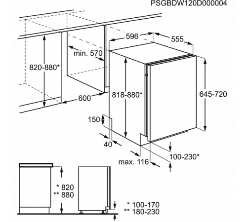Посудомоечная машина AEG F 55312 VI0