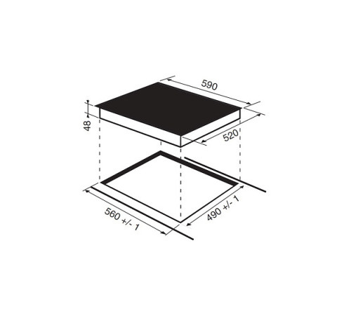 Электрическая поверхность HOTPOINT-ARISTON rd 640 irfh