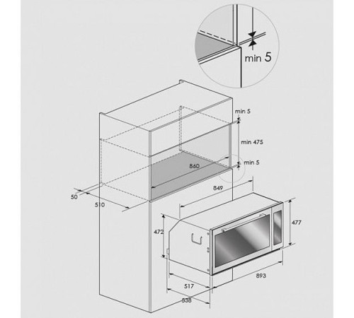 Духовой шкаф FULGOR LO 9014 TC ME