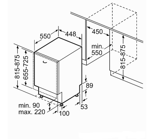 Посудомоечная машина SIEMENS SR63HX65ME