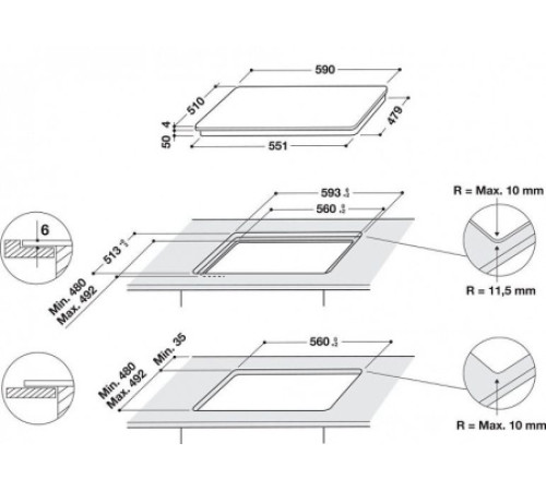 Варочная панель HOTPOINT-ARISTON HB 4160S NE