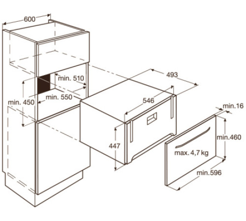 Посудомоечная машина AEG f 55200 vi0