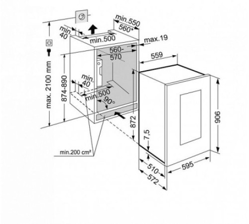 Винный холодильник LIEBHERR EWTgw 1683-21 001