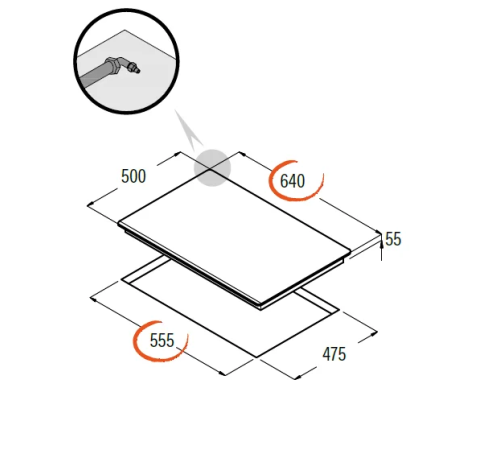 Варочная панель CATA LCI 6031 BK