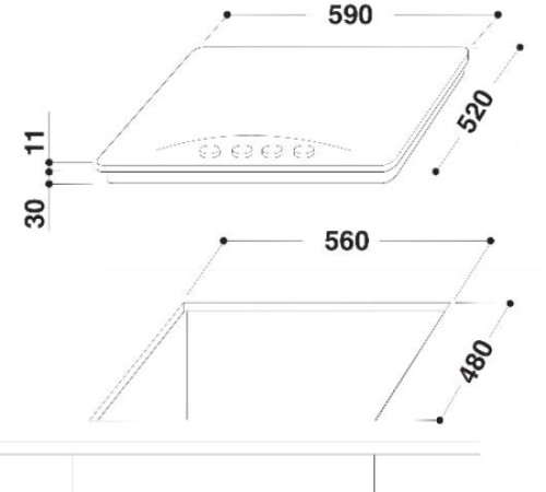 Поверхность WHIRLPOOL akm 528 na