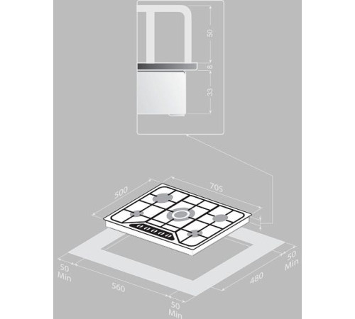 Поверхность BELTRATTO pg 7005 gr
