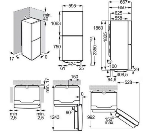 Холодильник ELECTROLUX LNT5ME32U1