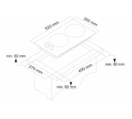 Варочная поверхность SIMFER H30D12L020